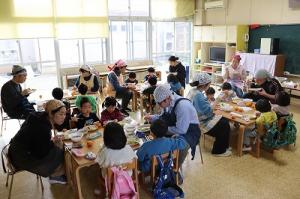 みんなでいただきます