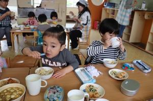 給食おいしいね