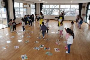 カルタ取りをしたよ